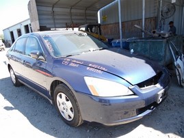 2005 Honda Accord LX Navy Blue Sedan 2.4L Vtec AT #A22551